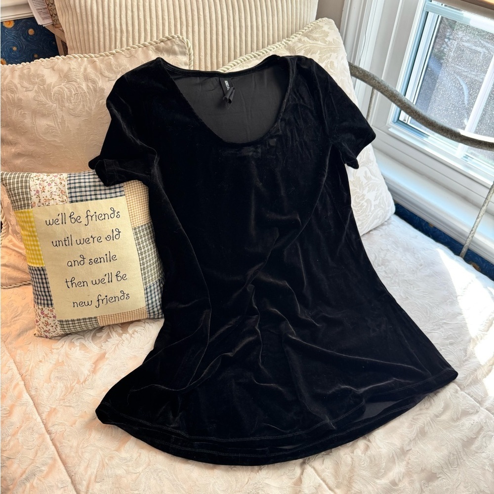 917.‎ Agnes & Dora Boutique Velour Tunic/mini dress L